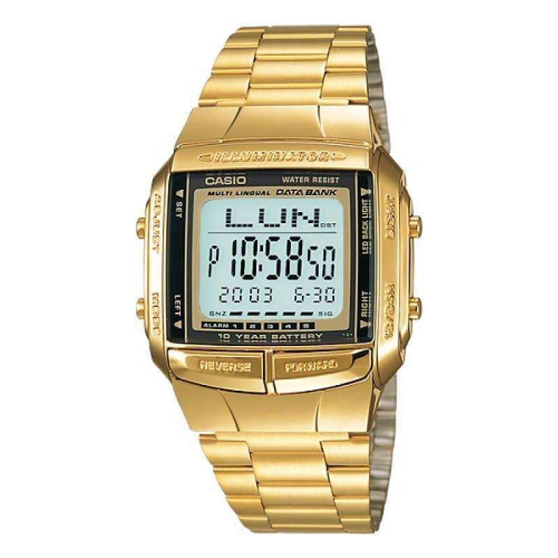 Casio Vintage DB-360G-9A Gold Plated Watch For Men and Women-Watch Portal Philippines