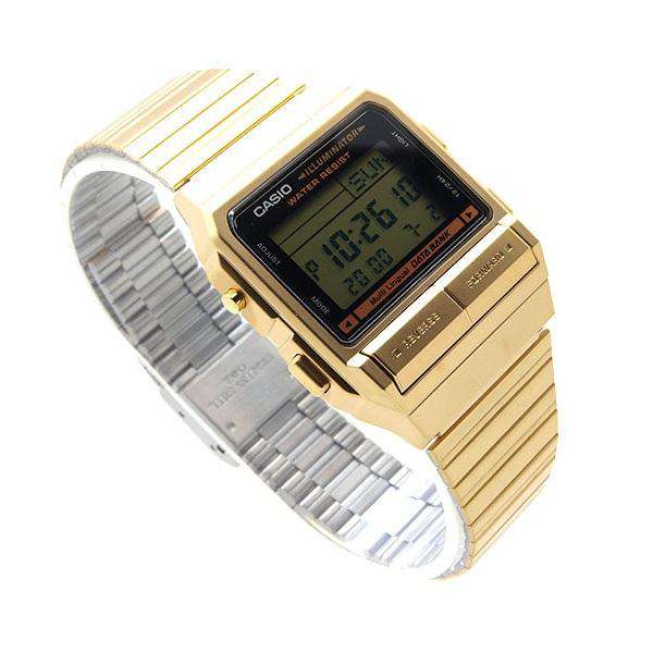Casio Vintage DB-380G-1D Gold Plated Watch For Men and Women-Watch Portal Philippines