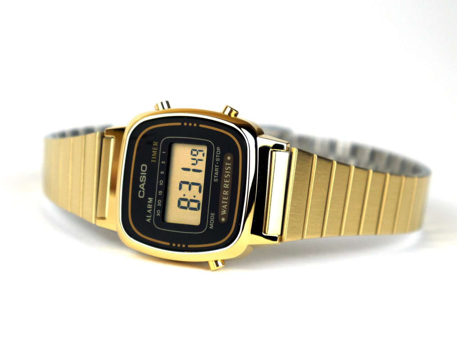 Casio Vintage LA670WGA-1D Gold Plated Watch for Women-Watch Portal Philippines
