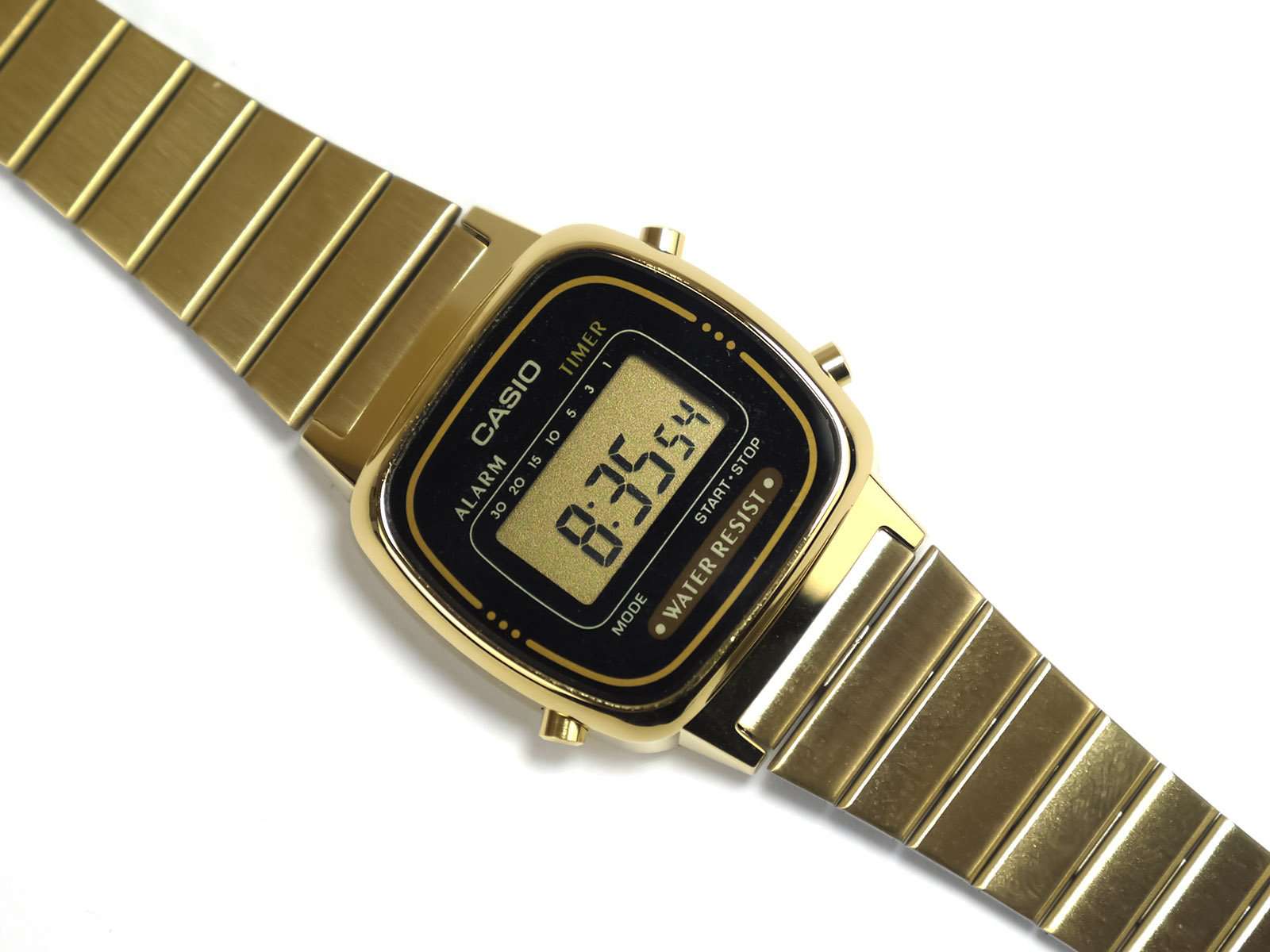 Casio Vintage LA670WGA-1D Gold Plated Watch for Women-Watch Portal Philippines