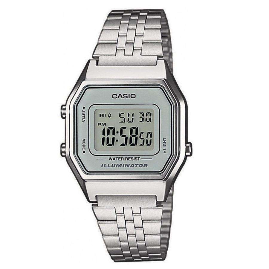 Casio Vintage LA680WA-7DF Silver Stainless Watch for Women-Watch Portal Philippines