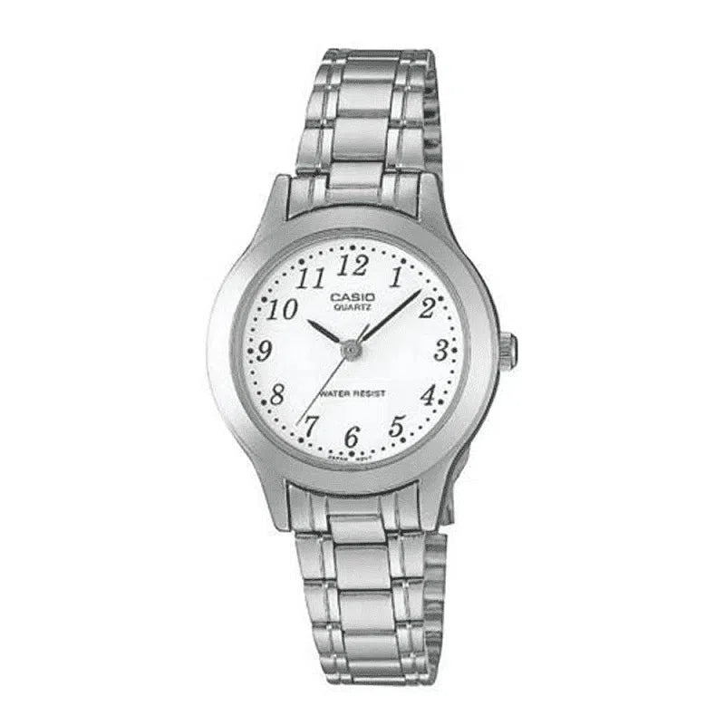 Casio Vintage LTP-1128A-7B Silver Stainless Watch for Women-Watch Portal Philippines
