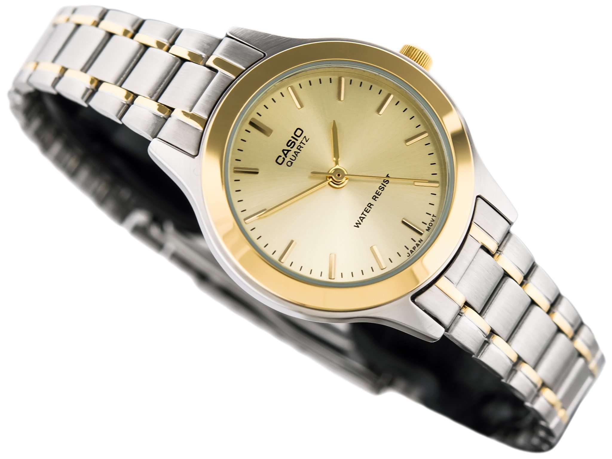 Casio Vintage LTP-1128G-9AR Silver & Gold Stainless Watch for Women-Watch Portal Philippines