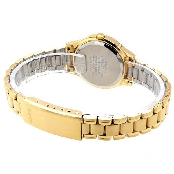 Casio Vintage LTP-1128N-9ARDF Women's Gold Stainless Watch for Women-Watch Portal Philippines