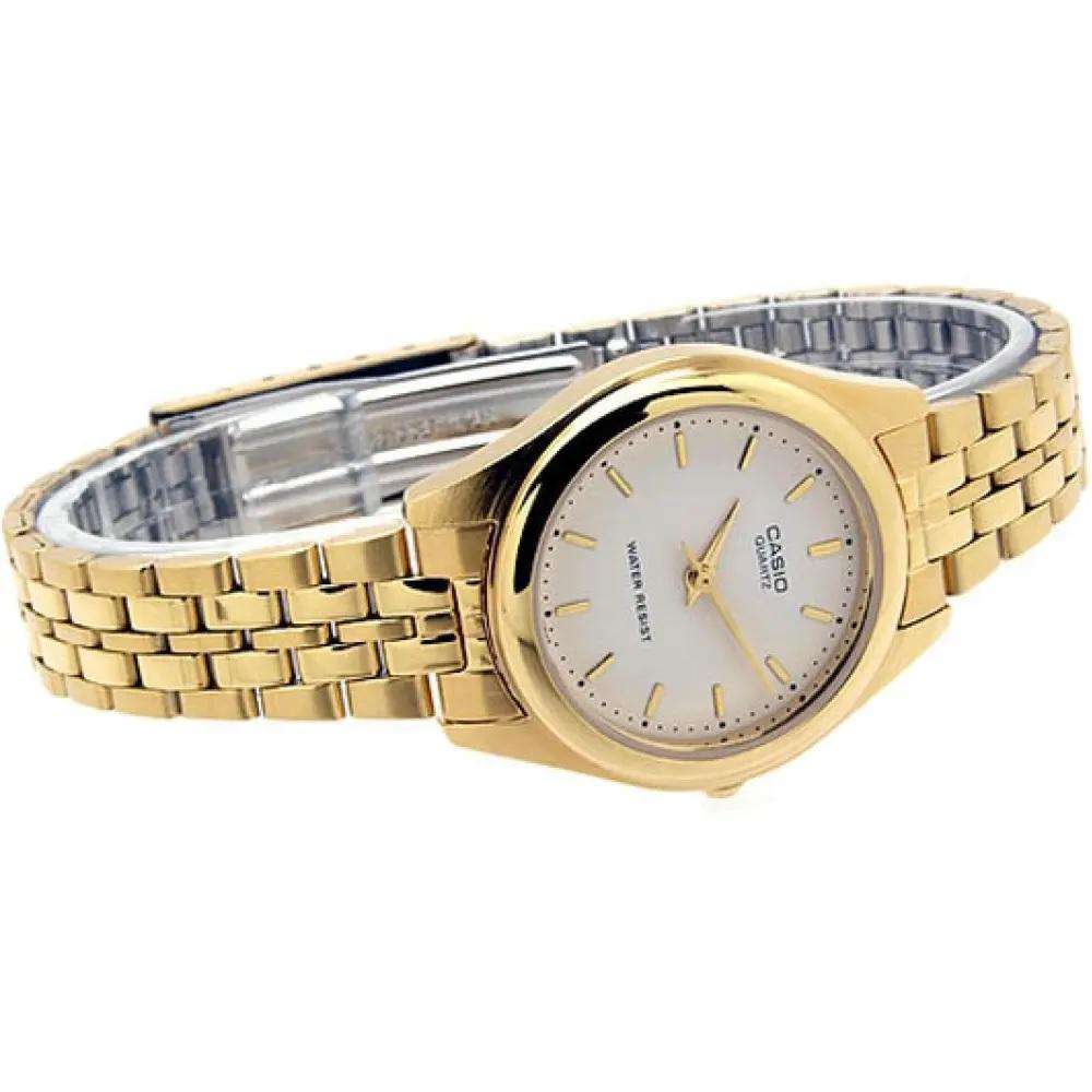 Casio Vintage LTP-1129N-7ARDF Gold Stainless Watch for Women-Watch Portal Philippines