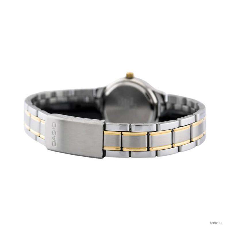 Casio Vintage LTP-1131G-9A Silver & Gold Stainless Steel Strap Watch for Women-Watch Portal Philippines