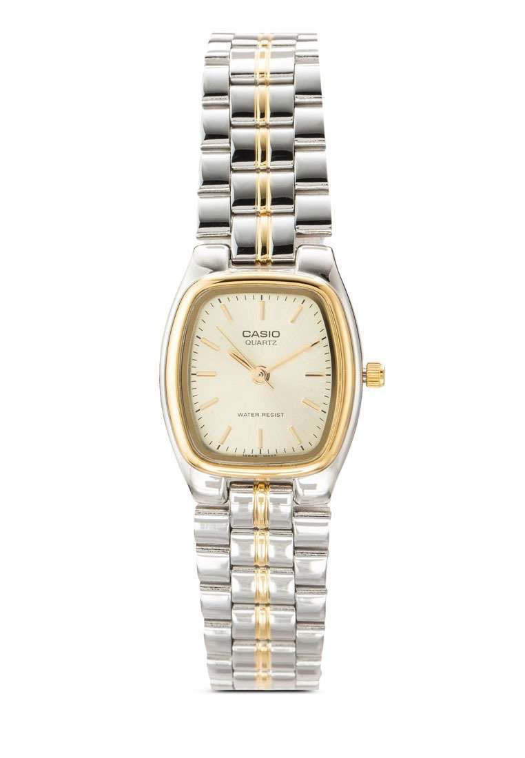 Casio Vintage LTP-1169G-9A Silver/Gold Watch for Women-Watch Portal Philippines