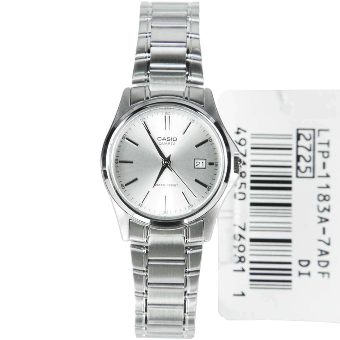 Casio Vintage LTP-1183A-7A Silver Watch for Women-Watch Portal Philippines