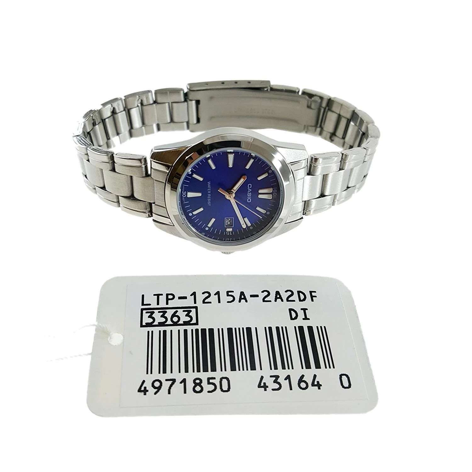 Casio Vintage LTP-1215A-2A2 Silver Watch for Women-Watch Portal Philippines