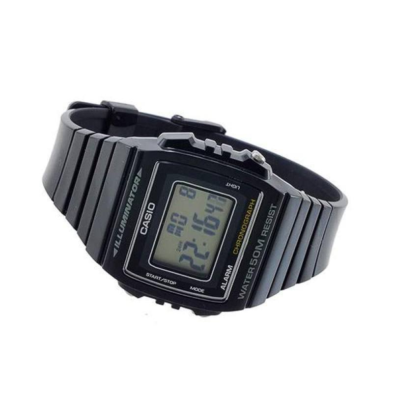 Casio W-215H-1A Black Resin Watch for Men and Women-Watch Portal Philippines