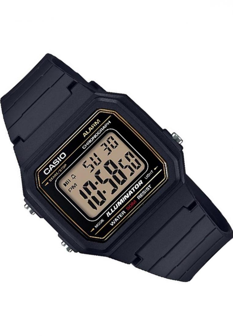 Casio W-217H-9AVDF Digital Rubber Steel Strap Watch-Watch Portal Philippines