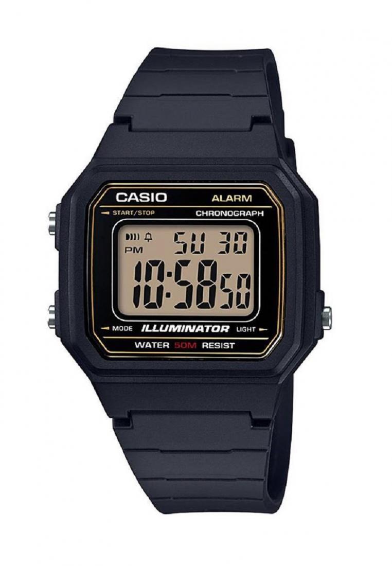 Casio W-217H-9AVDF Digital Rubber Steel Strap Watch-Watch Portal Philippines
