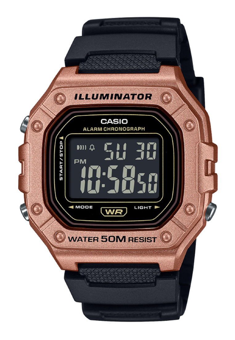 Casio W-218HM-5B Digital Rubber Strap Watch for Men-Watch Portal Philippines