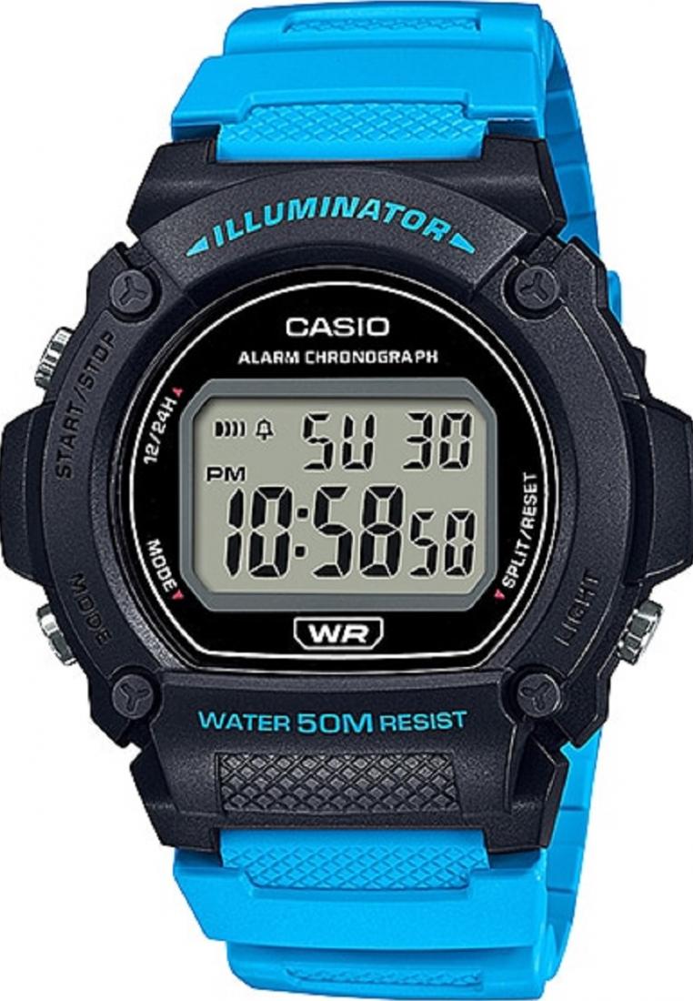 Casio W-219H-2A2 Digital Rubber Strap Watch For Men-Watch Portal Philippines