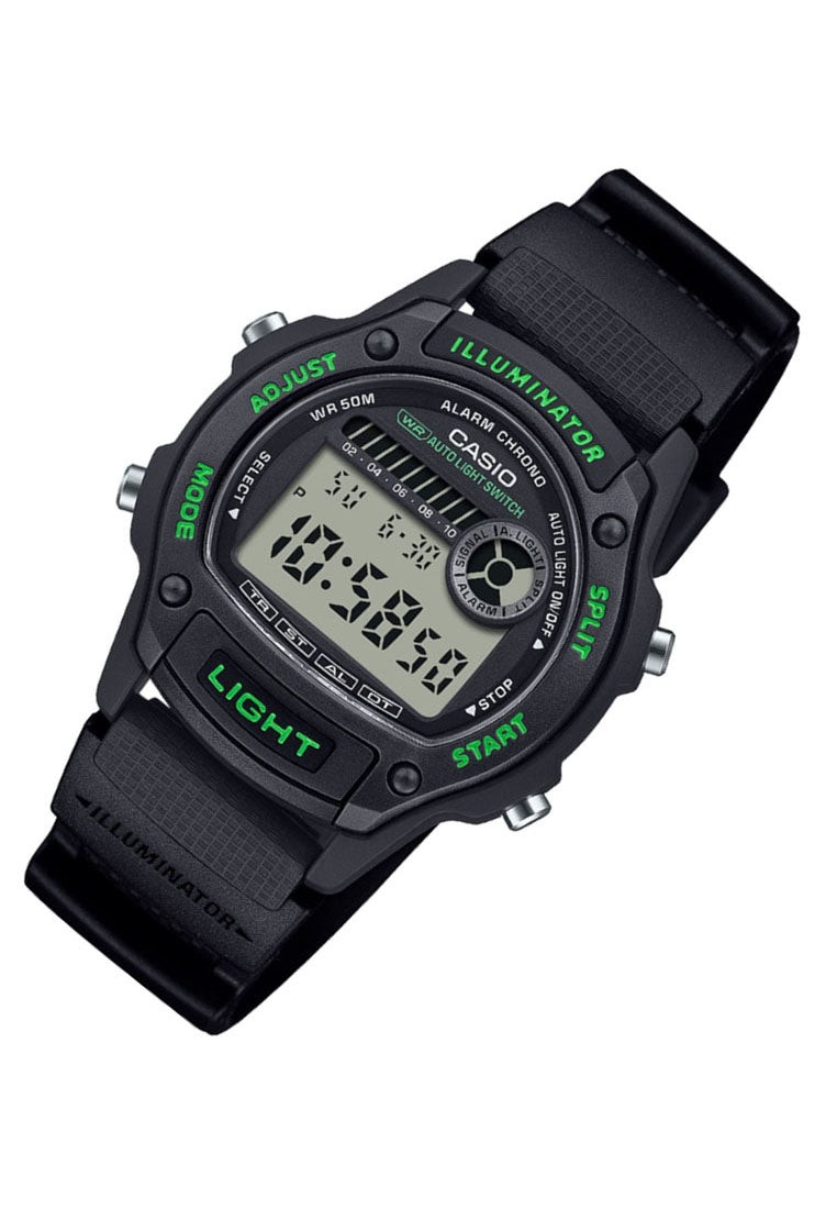 Casio W-220H-1A3 Digital Rubber Strap Watch for Men-Watch Portal Philippines
