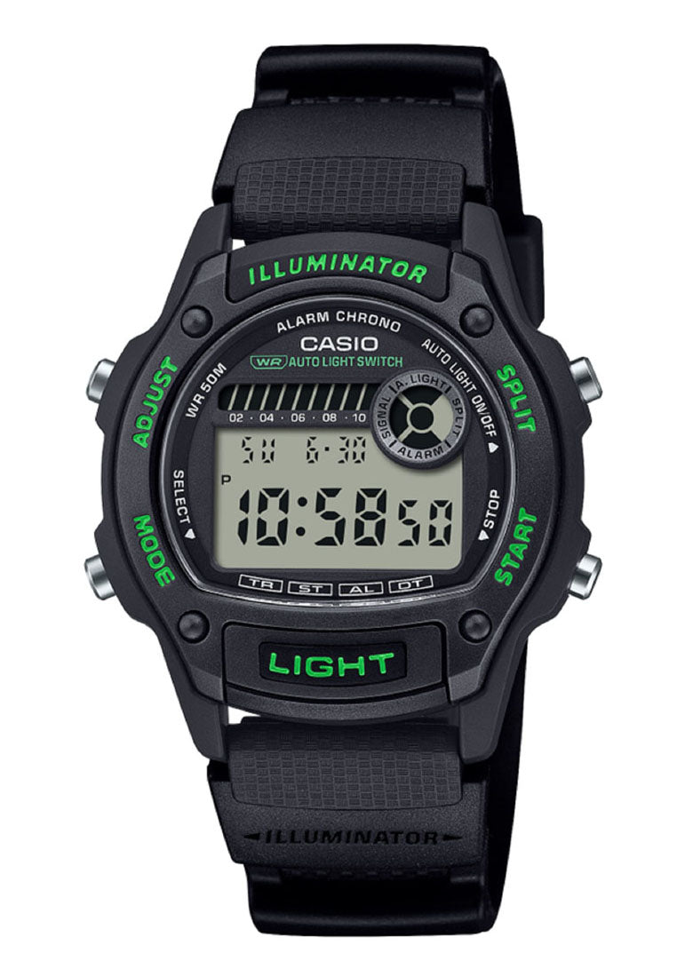 Casio W-220H-1A3 Digital Rubber Strap Watch for Men-Watch Portal Philippines