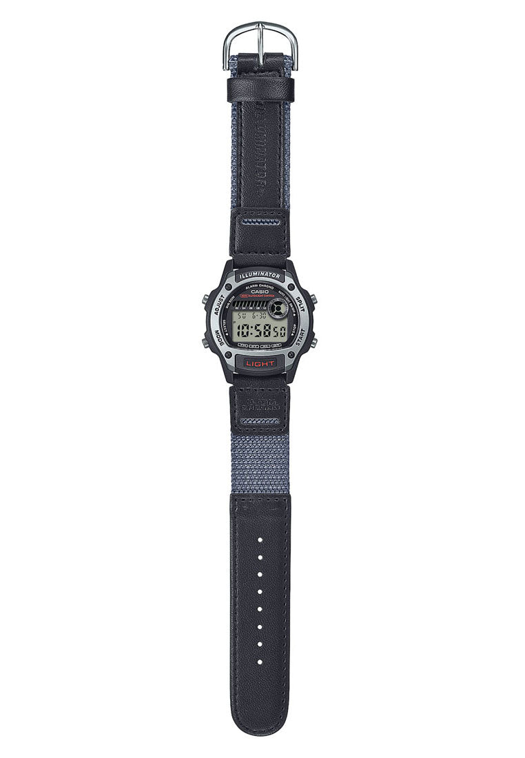 Casio W-220HF-8A Digital Leather Strap Watch for Men-Watch Portal Philippines