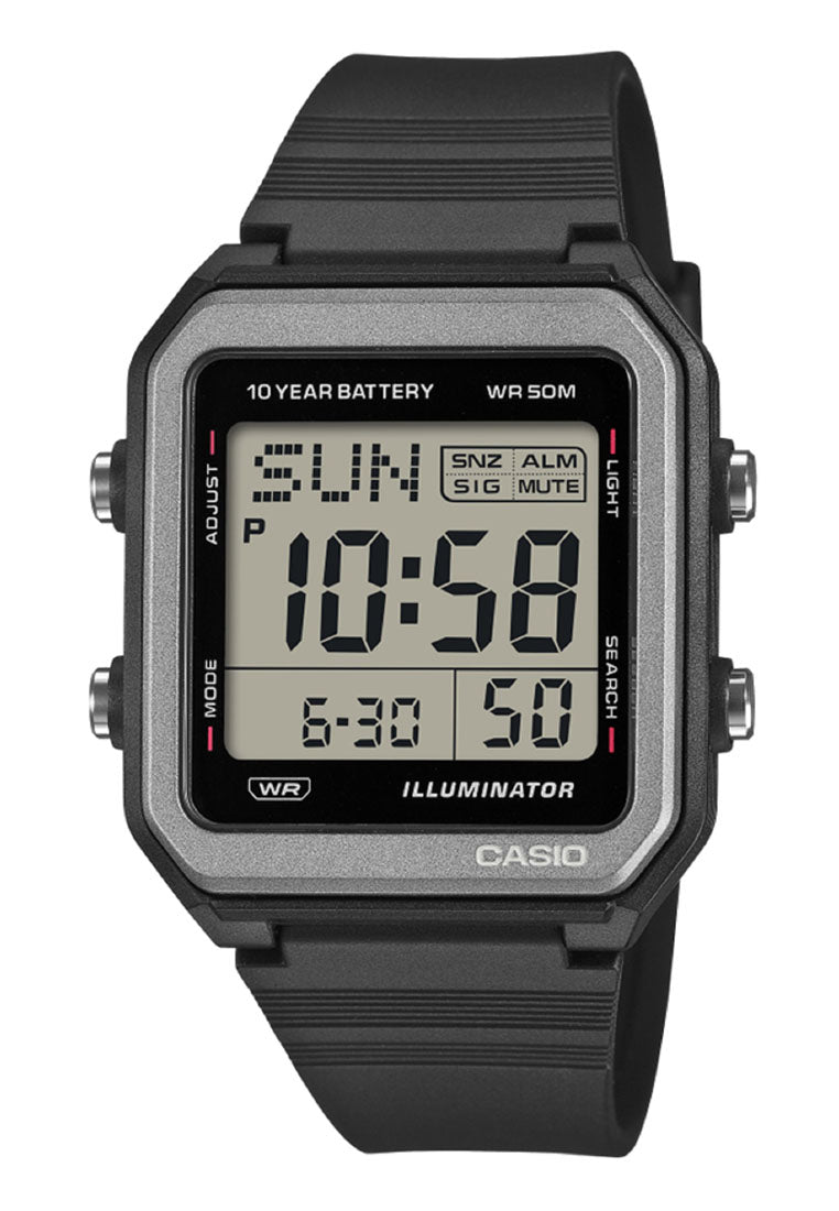 Casio W-221H-1AVDF Rubber Strap Digital Watch for Men-Watch Portal Philippines