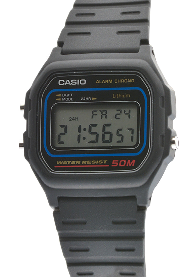 Casio W-59-1VQD Digital Rubber Strap Watch For Men-Watch Portal Philippines