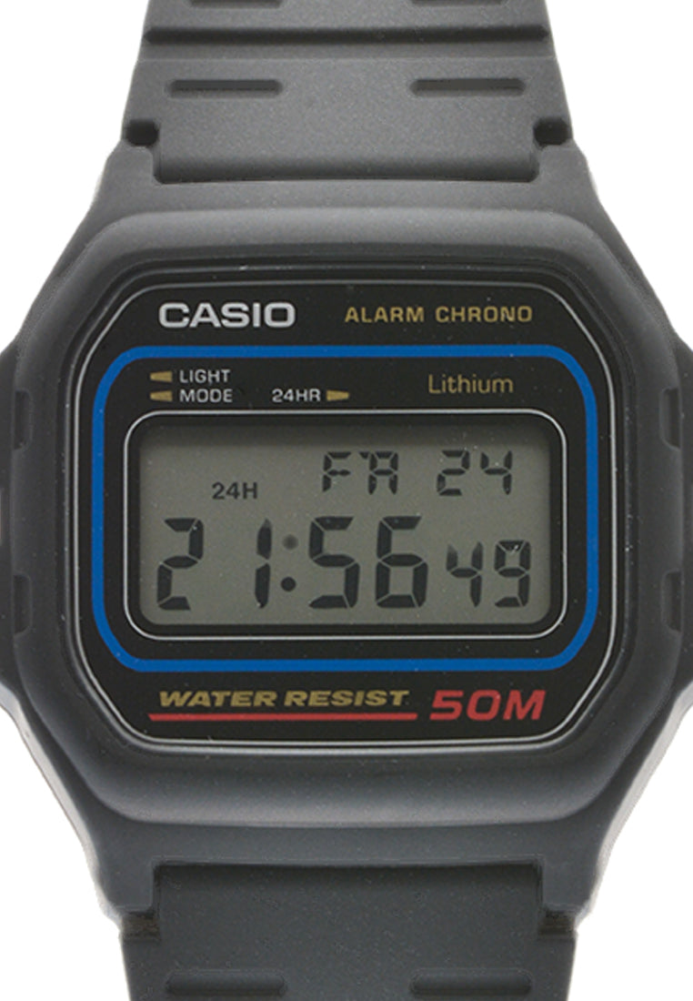 Casio W-59-1VQD Digital Rubber Strap Watch For Men-Watch Portal Philippines