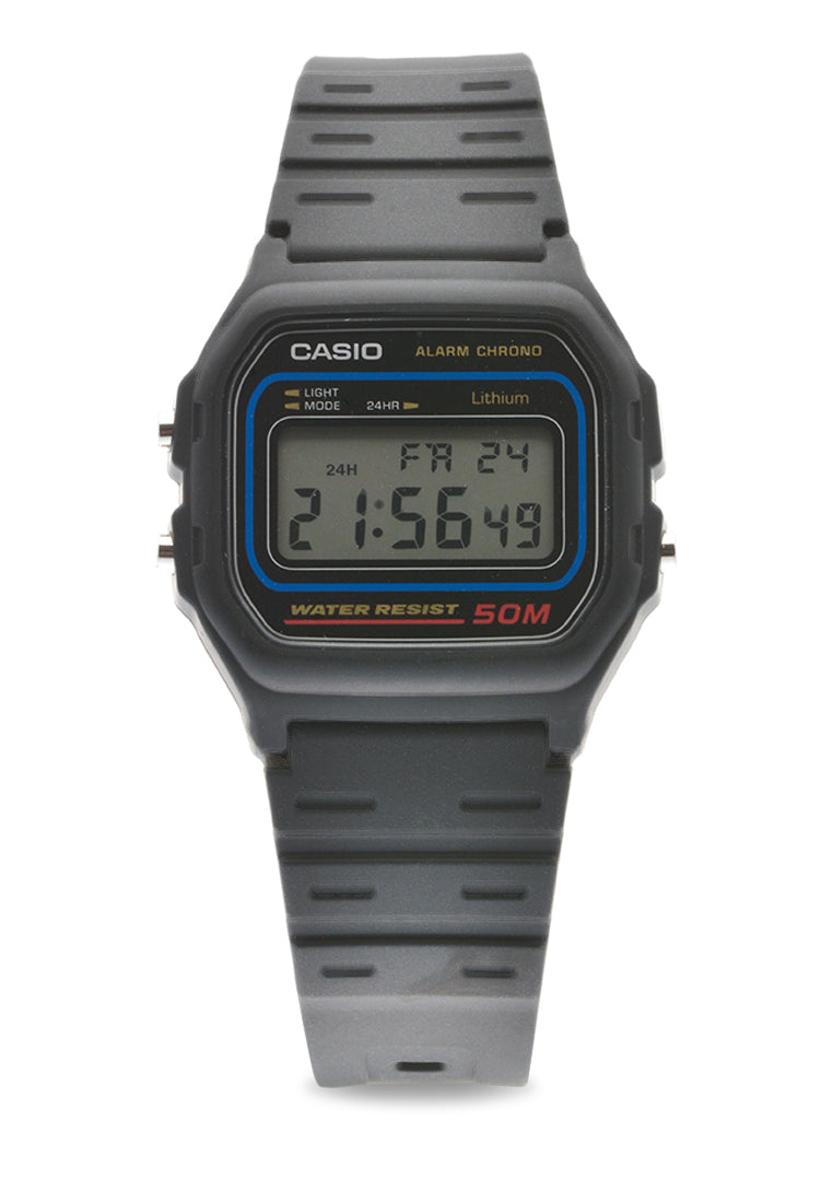 Casio W-59-1VQD Digital Rubber Strap Watch For Men-Watch Portal Philippines