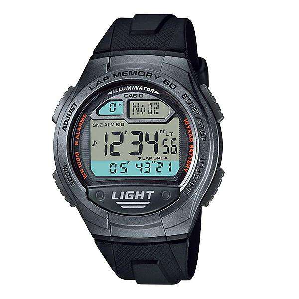 Casio W-734-1AVDF Black Resin Watch for Men-Watch Portal Philippines