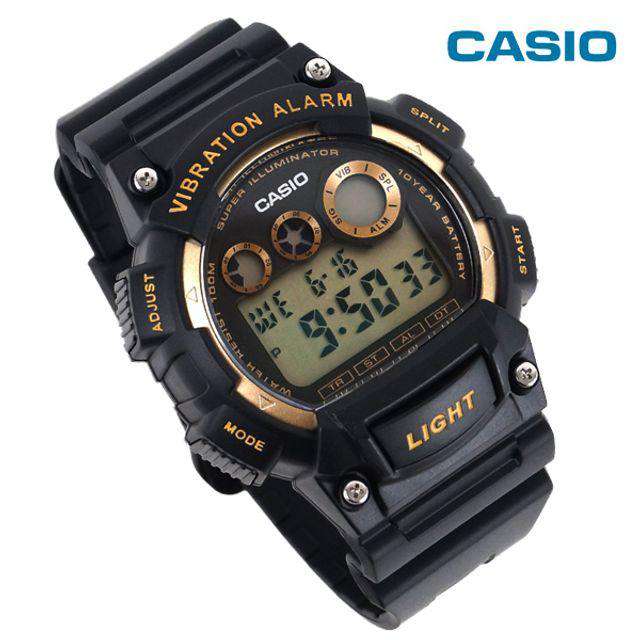Casio W-735H-1A2 Black Resin Watch for Men-Watch Portal Philippines