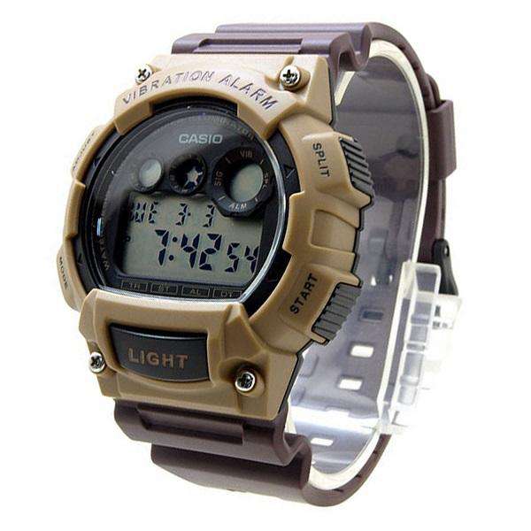 Casio W-735H-5A Brown Resin Watch for Men-Watch Portal Philippines