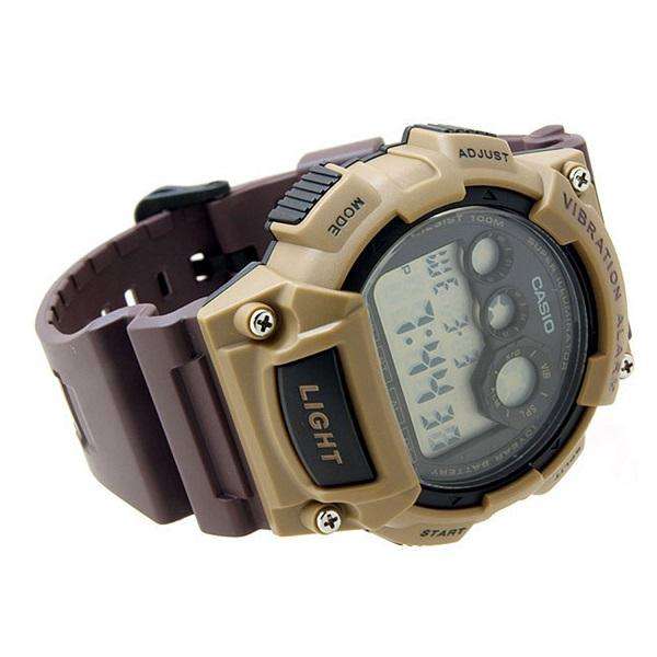 Casio W-735H-5A Brown Resin Watch for Men-Watch Portal Philippines