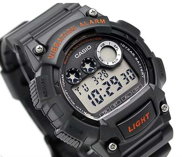 Casio W-735H-8A Black Resin Watch for Men-Watch Portal Philippines