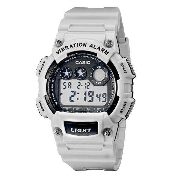 Casio W-735H-8A2 White Resin Watch for Men-Watch Portal Philippines