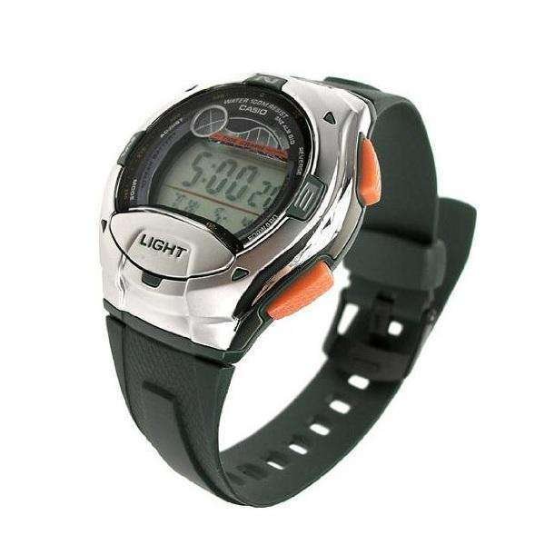 Casio W-753-3AVDF Greenm Resin Watch for Men-Watch Portal Philippines