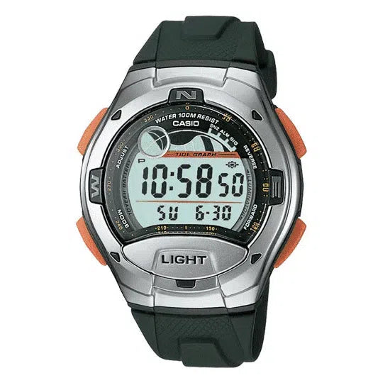 Casio W-753-3AVDF Greenm Resin Watch for Men-Watch Portal Philippines