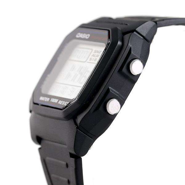 Casio W-800H-1AVDF Black Resin Strap Watch for Men-Watch Portal Philippines