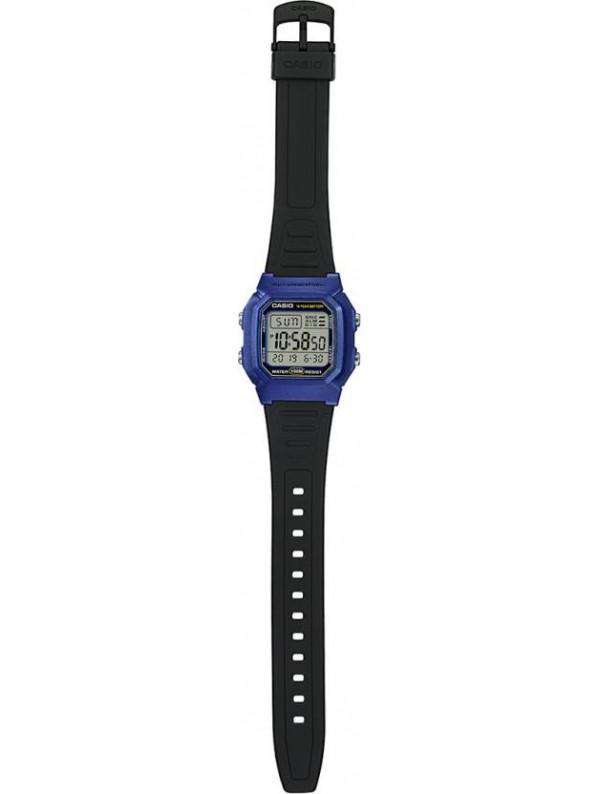 Casio W-800HM-2AVDF Black Resin Watch for Men and Women-Watch Portal Philippines