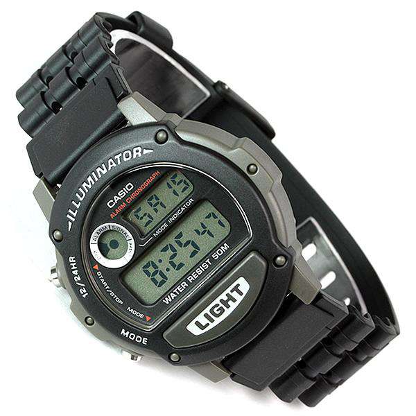 Casio W-87H-1VHDR Black Resin Watch for Men and Women-Watch Portal Philippines