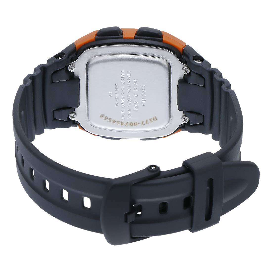 Casio W-96H-4A2VDF Black Resin Watch for Men and Women-Watch Portal Philippines