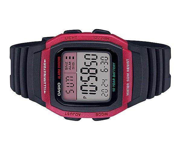 Casio W-96H-4AVDF Black Resin Watch for Men and Women-Watch Portal Philippines