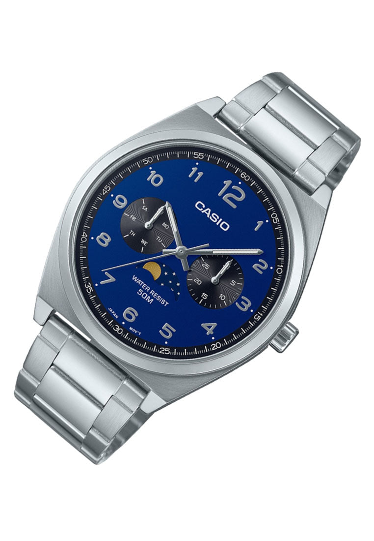 Casio Watch MTP-M300D-2A Analog Stainless Steel Watch For Men-Watch Portal Philippines