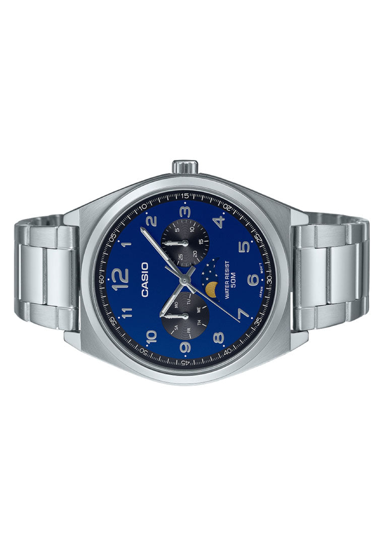 Casio Watch MTP-M300D-2A Analog Stainless Steel Watch For Men-Watch Portal Philippines
