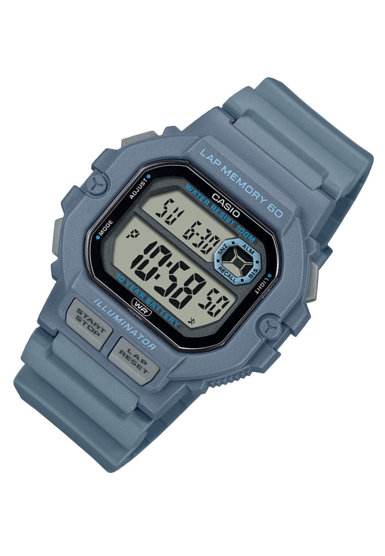 Casio WS-1400H-2A Digital Rubber Strap Watch for Men-Watch Portal Philippines