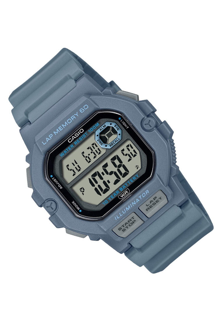 Casio WS-1400H-2A Digital Rubber Strap Watch for Men-Watch Portal Philippines