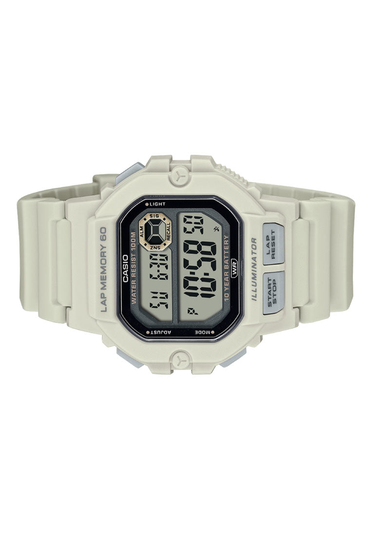 Casio WS-1400H-8A Digital Rubber Strap Watch for Men-Watch Portal Philippines