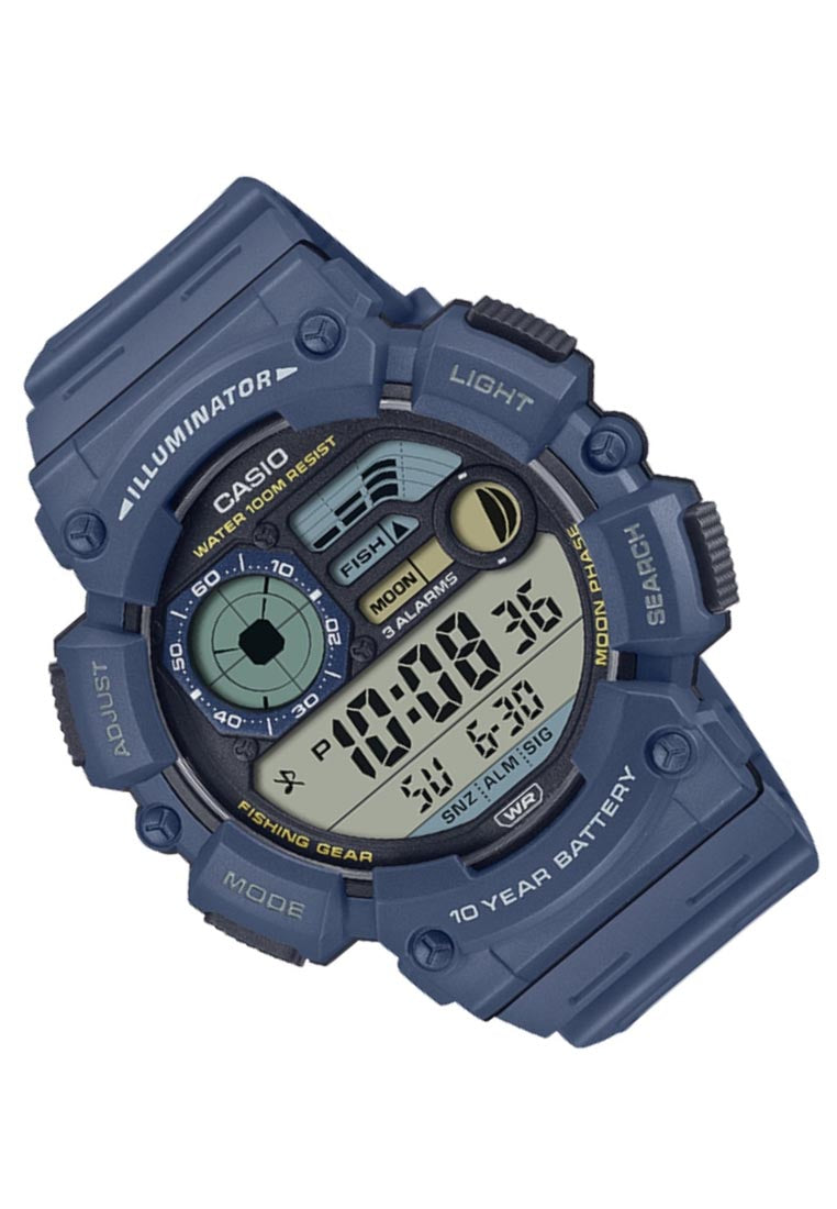 Casio WS-1500H-2A Digital Rubber Strap Watch For Men-Watch Portal Philippines