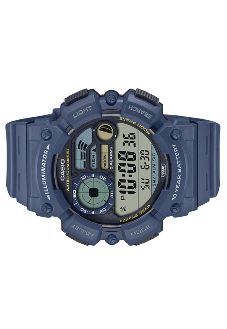 Casio WS-1500H-2A Digital Rubber Strap Watch For Men-Watch Portal Philippines