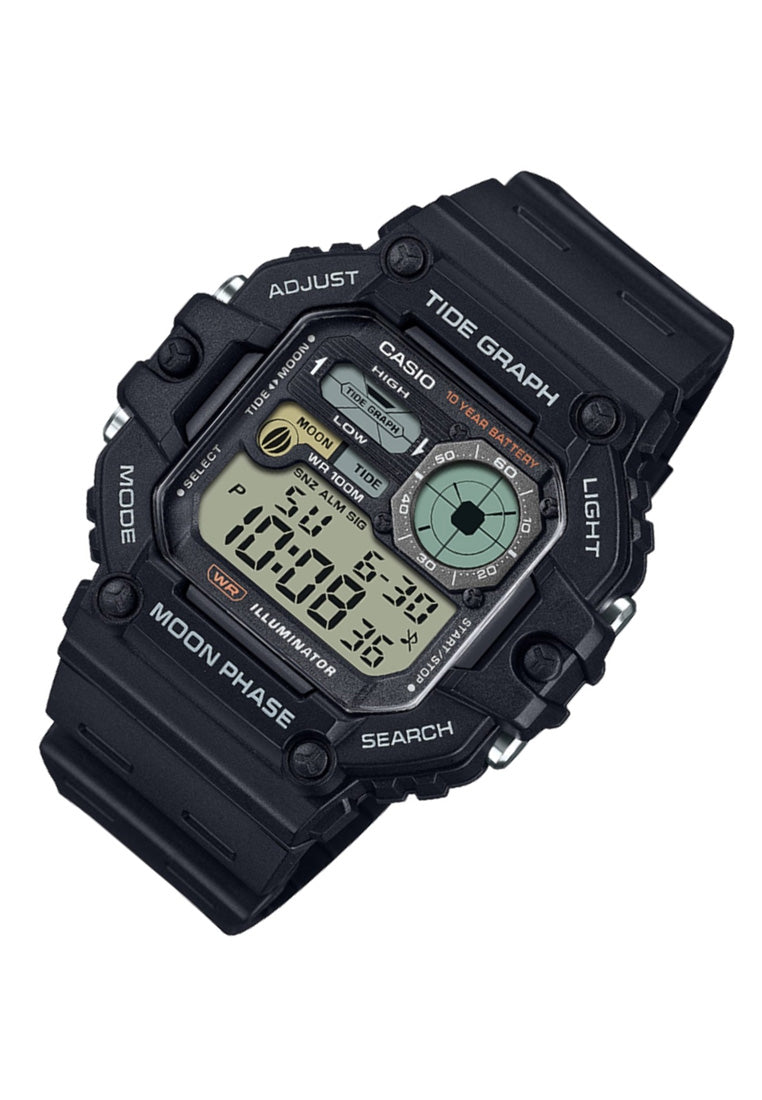 Casio WS-1700H-1A Digital Rubber Strap Watch For Men-Watch Portal Philippines