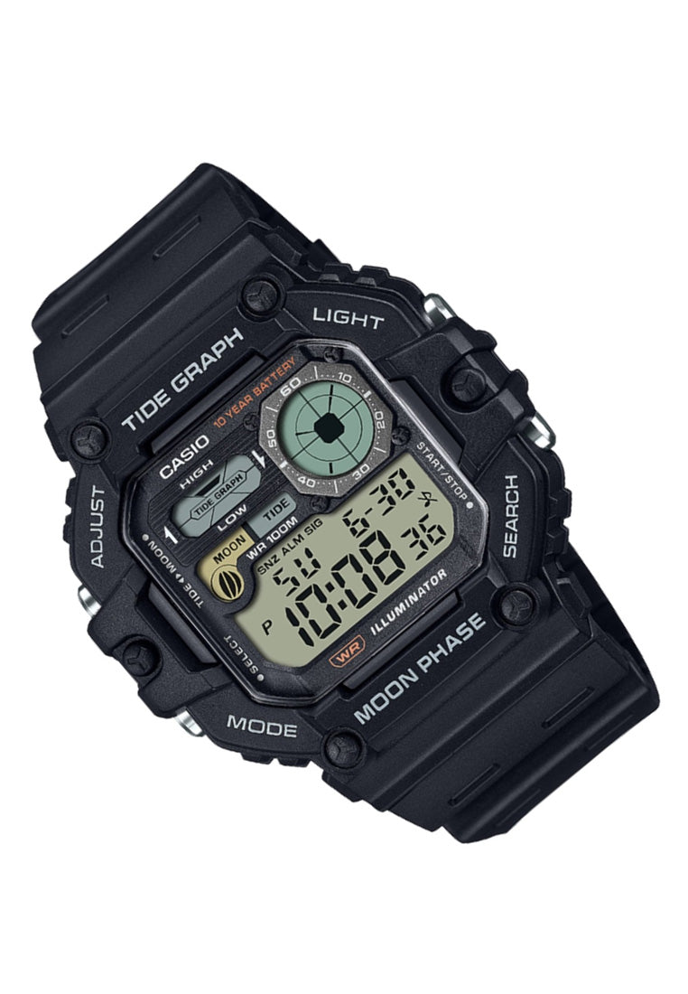 Casio WS-1700H-1A Digital Rubber Strap Watch For Men-Watch Portal Philippines