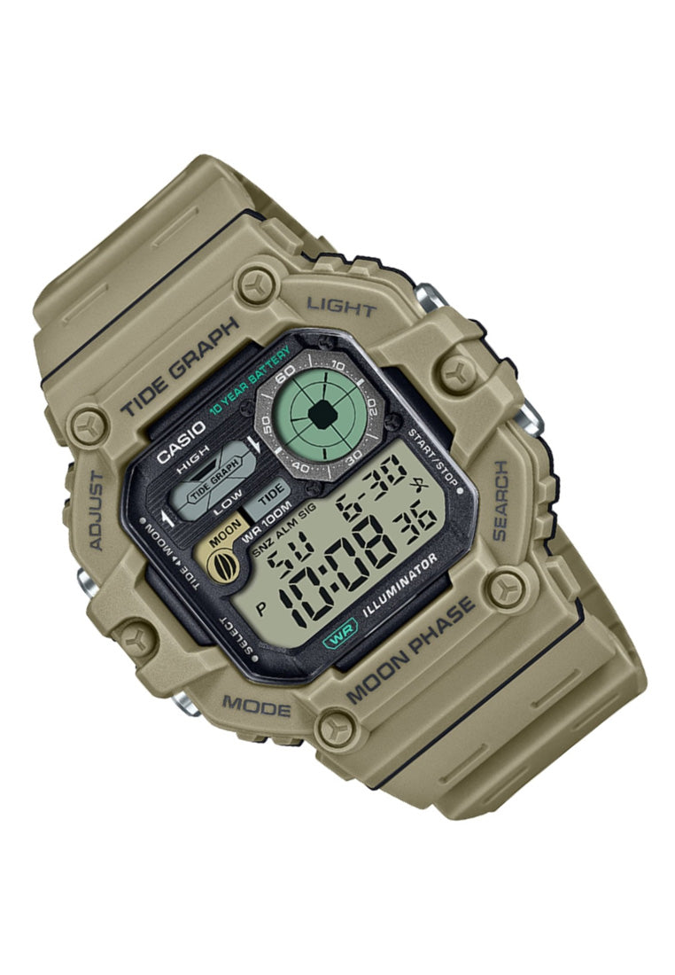 Casio WS-1700H-5A Digital Rubber Strap Watch For Men-Watch Portal Philippines