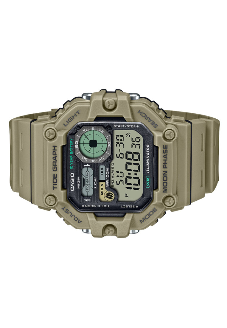 Casio WS-1700H-5A Digital Rubber Strap Watch For Men-Watch Portal Philippines