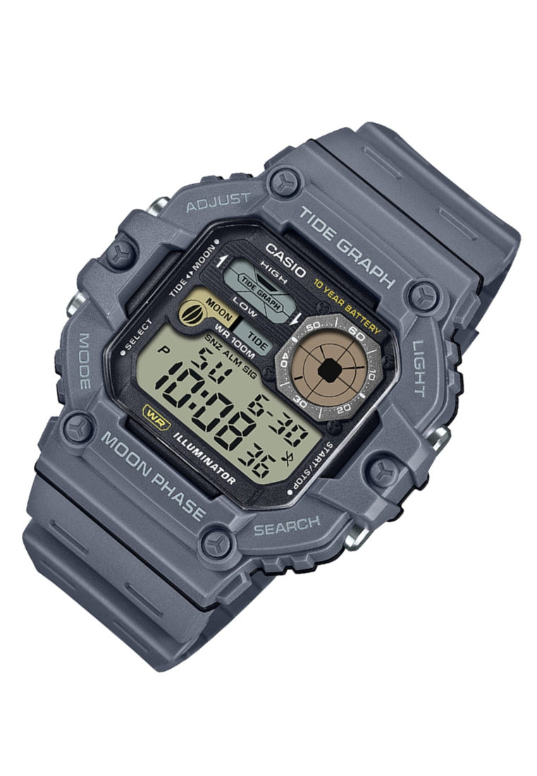 Casio WS-1700H-8A Digital Rubber Strap Watch For Men-Watch Portal Philippines